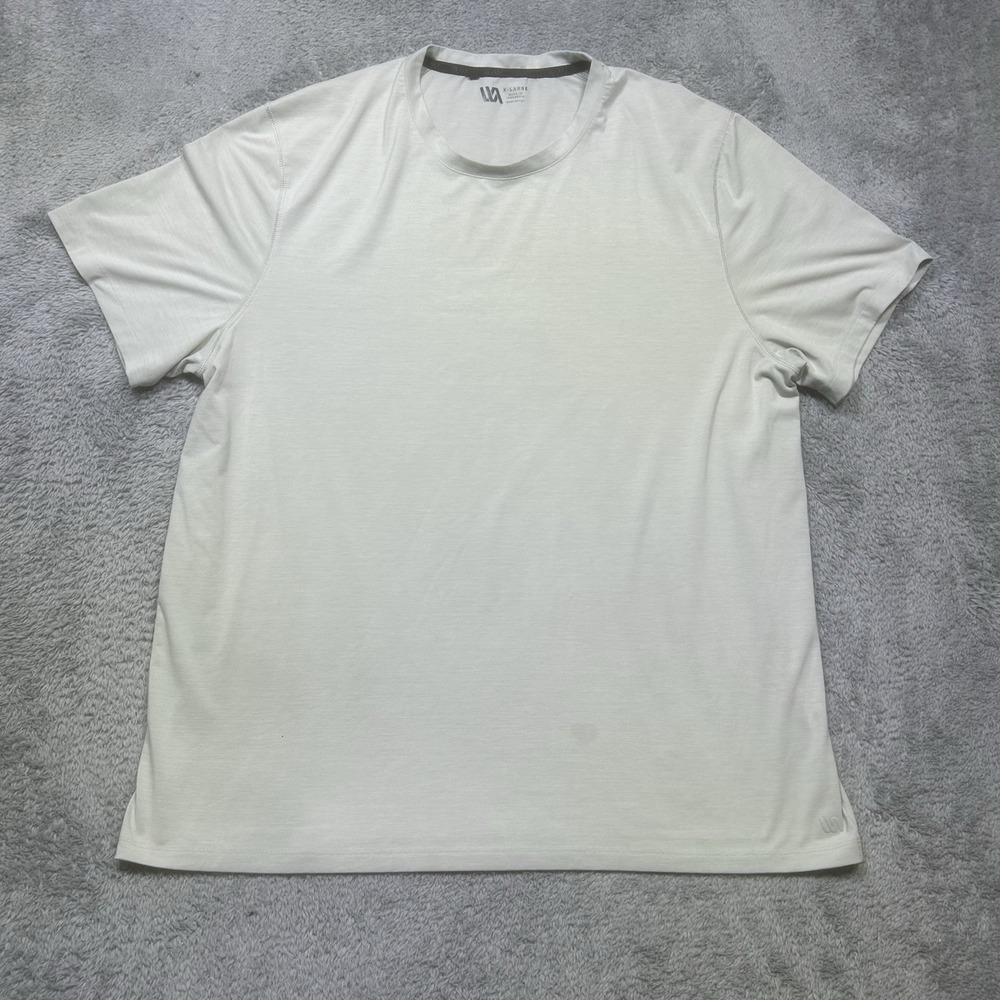 VRST Shirt Mens XL Gray Short Sleeve Crew Neck Performance Outdoor Activewear